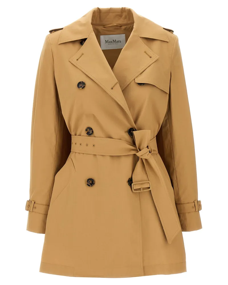 Max Mara Landa' Regenmantel Brown