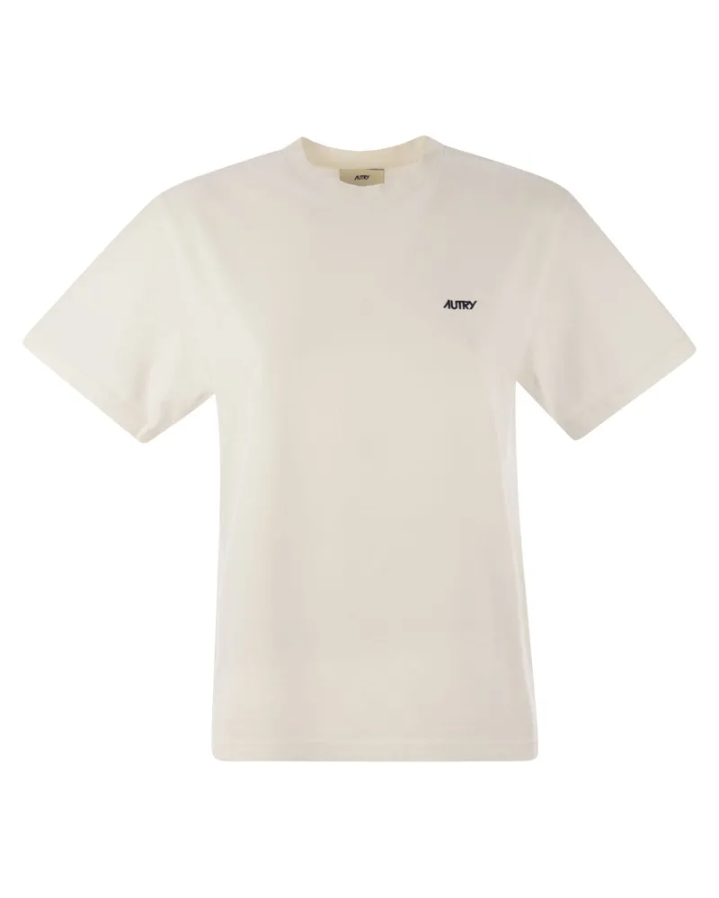 AUTRY T -Shirt mit Logo auf der Brust White