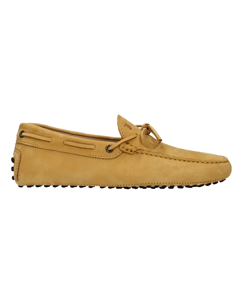 TOD'S Tod 's Mocassini Mann Wildledergelb -
