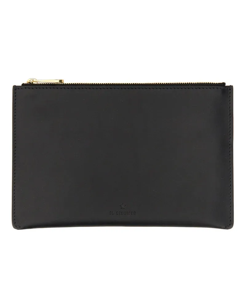 IL BISONTE Il Bisisonte Ledertasche Black