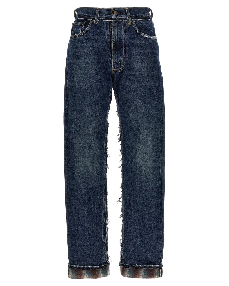 Maison Margiela Pendleton' Jeans Blue
