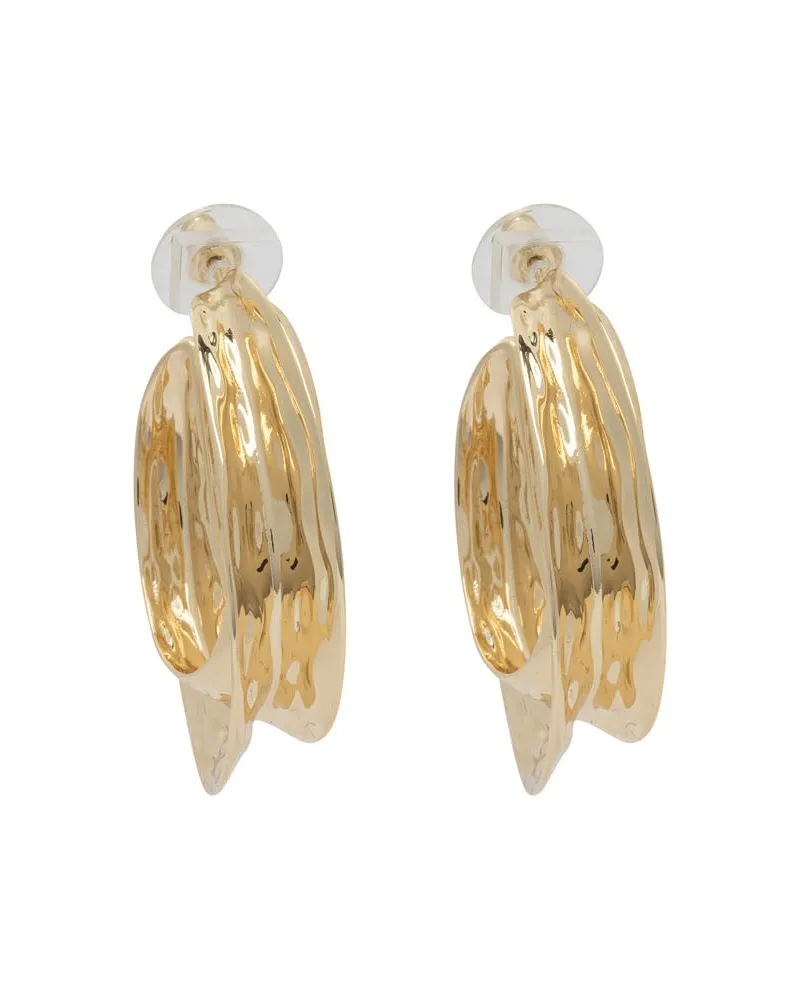 Self-Portrait Selbstporträt-Creolen Gold