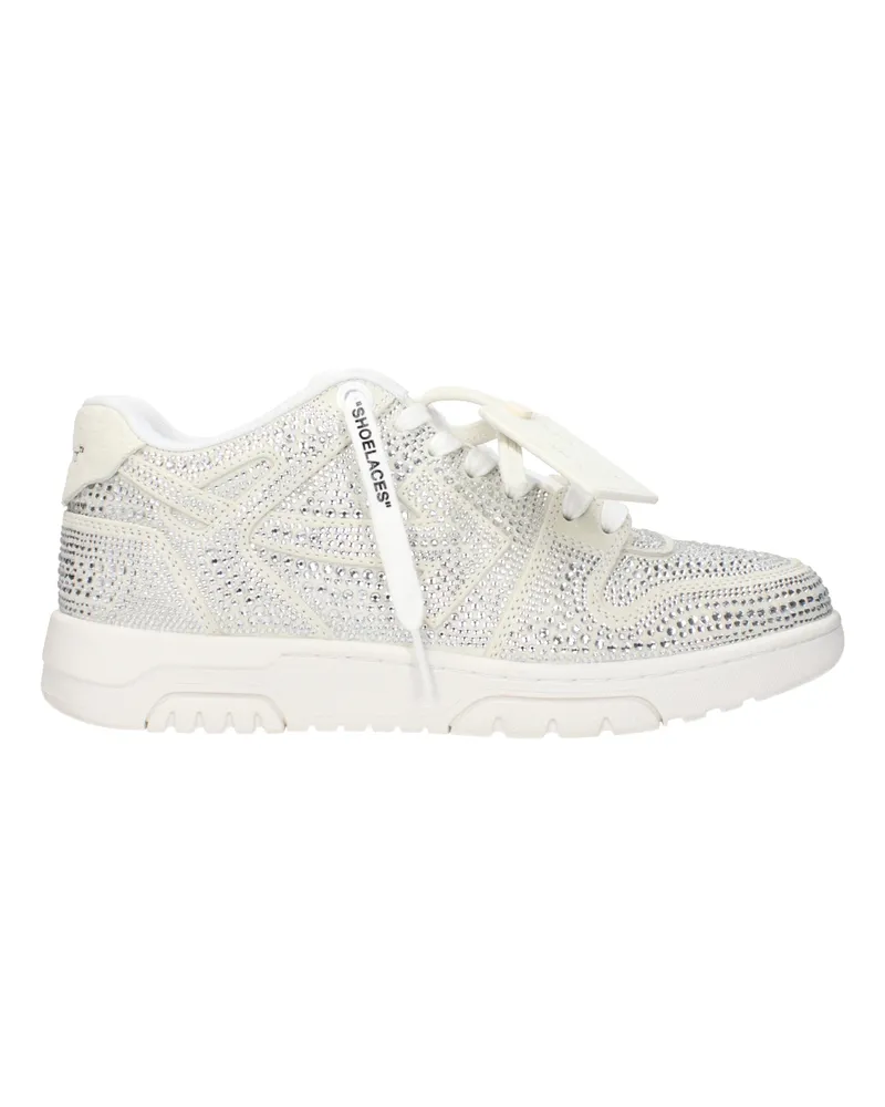 OFF-WHITE Männers Sneakers Wildleder Beige/Silber -