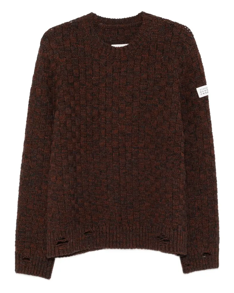 Maison Margiela Pullover braun Brown