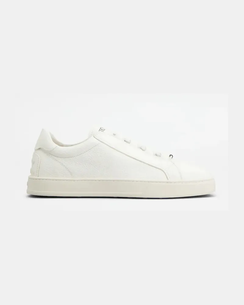TOD'S Tod 's Leder -Turnschuhe White