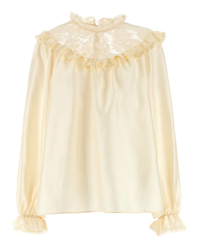 Zimmermann Spitzenwolke' Bluse Beige
