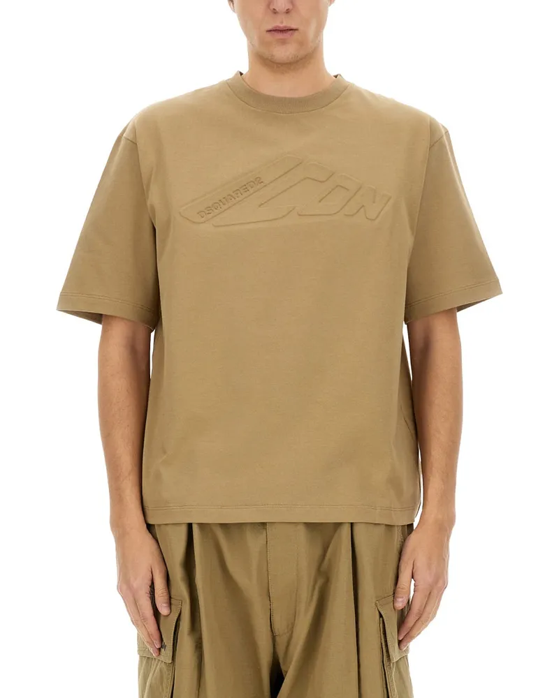 Dsquared2 Icon New Generation" T -Shirt Beige