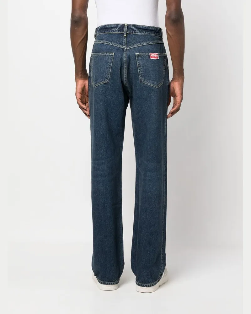 Kenzo Dark Stone Suisen entspannte Jean 