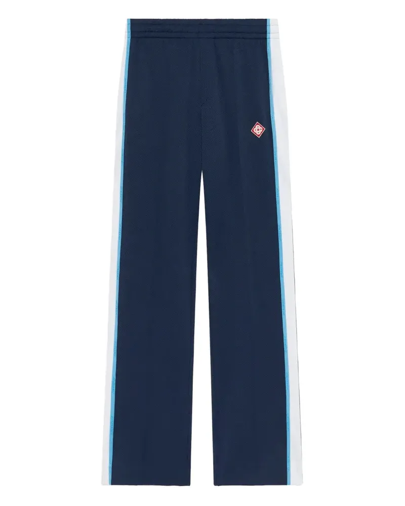 Casablanca Paris Trackpants mit Seitenstreifen Navy