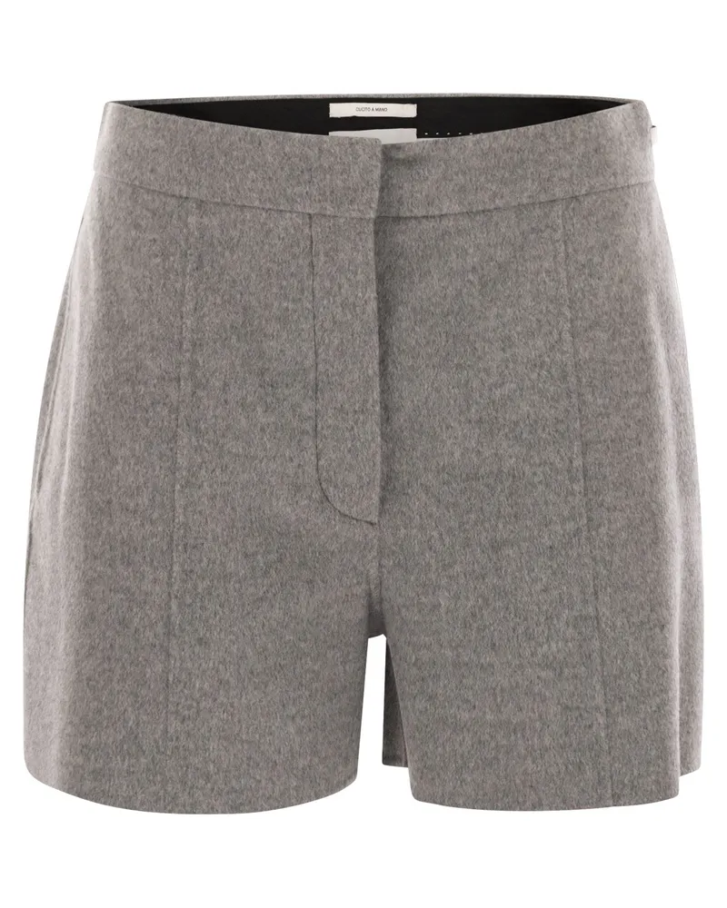 SPORTMAX Good Double Shorts Grey