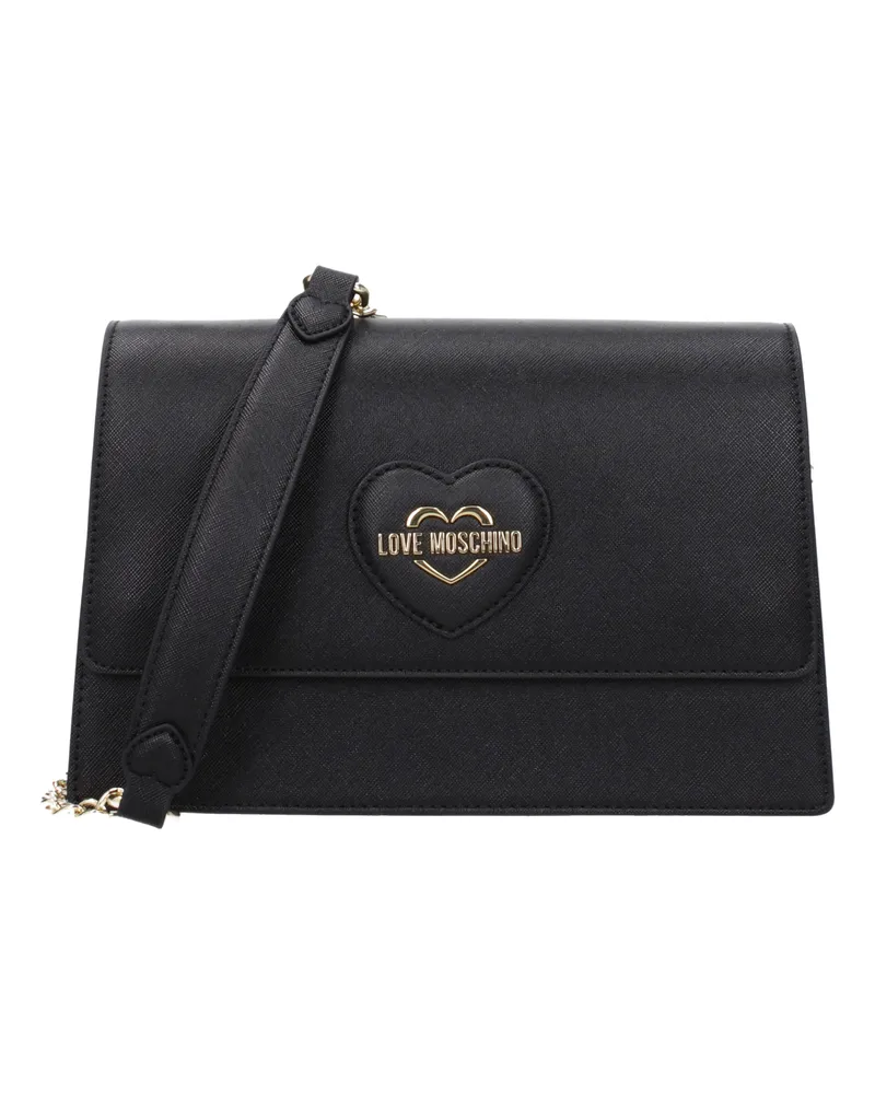 Moschino Damens Umhängetaschen Polyurethan Schwarz -