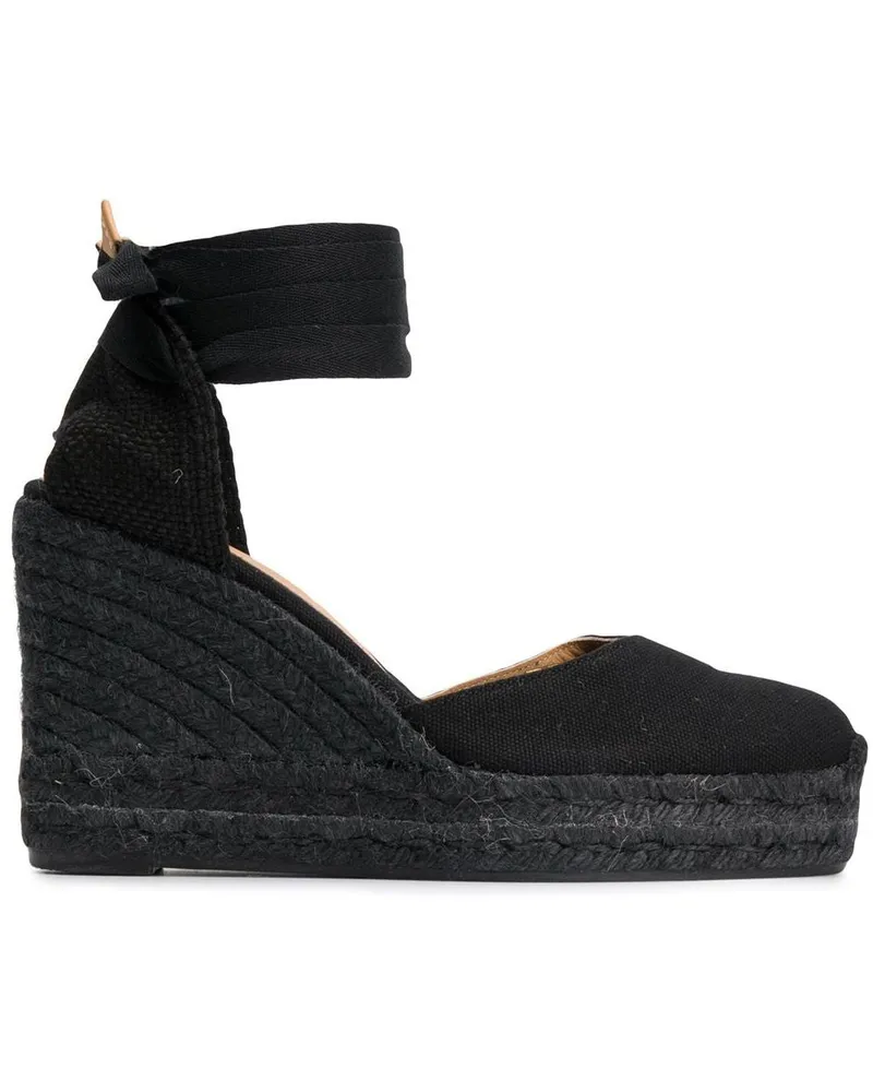 Castañer Carina Canvas Espadrilles Black