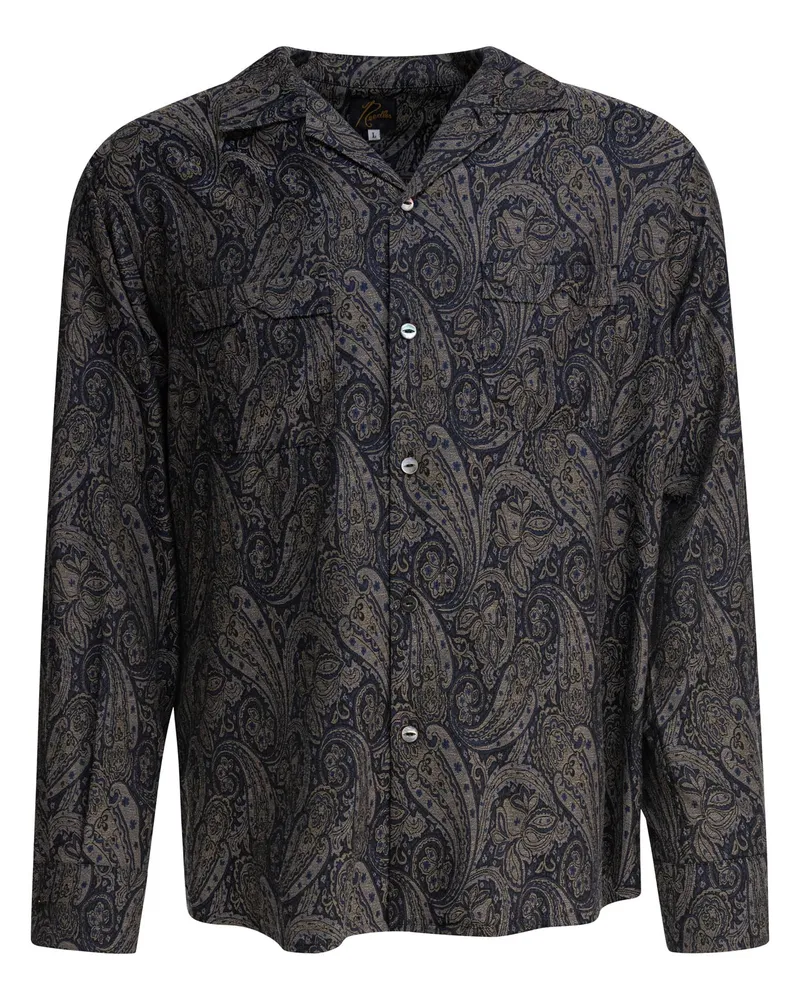 NEEDLES Nadelnhemden Blue