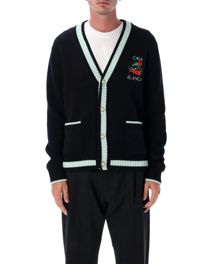 Casablanca Paris Pullover schwarz Black