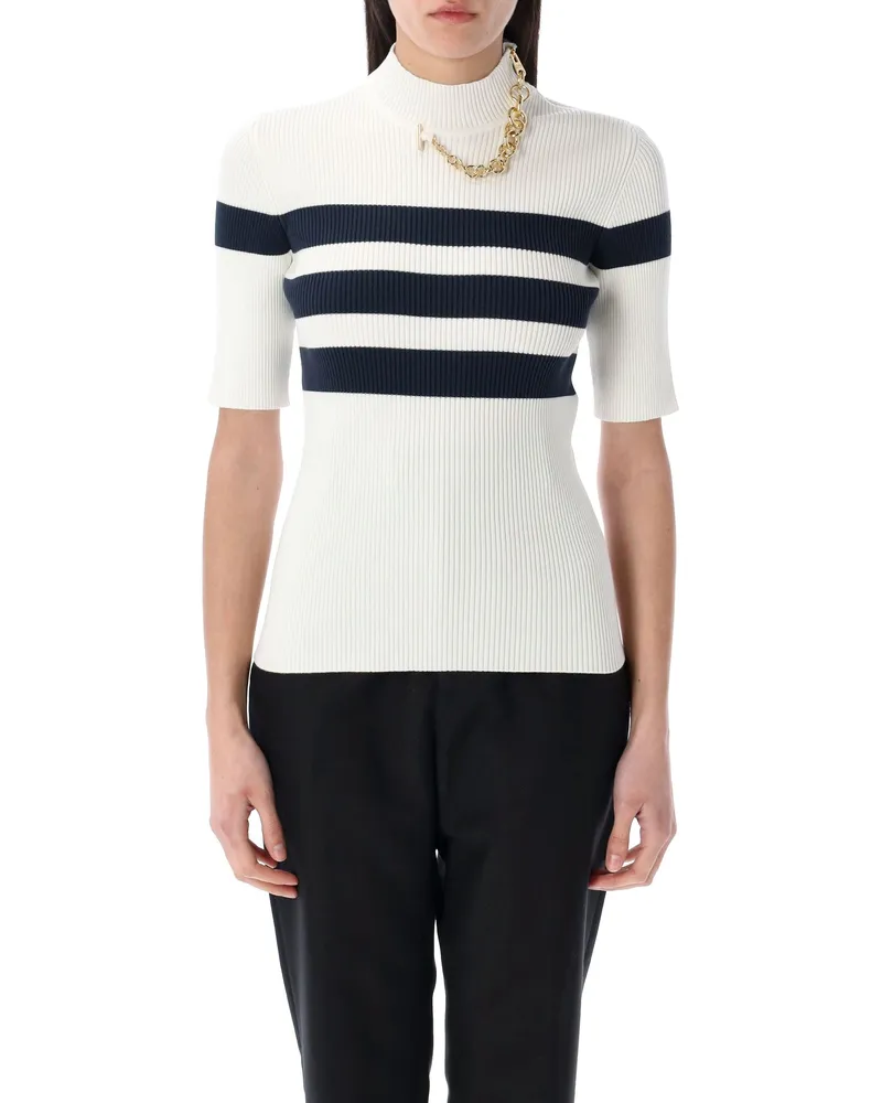Jean Paul Gaultier Pullover weiß White