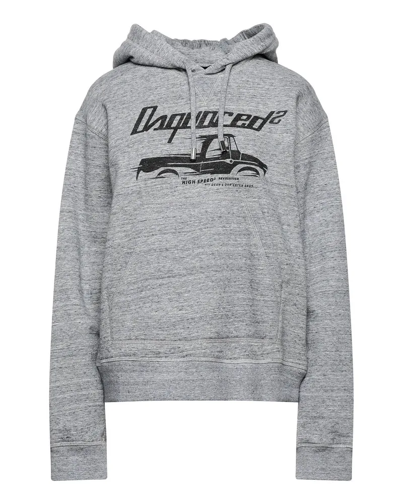 Dsquared2 Kapuzen -Sweatshirt Gray