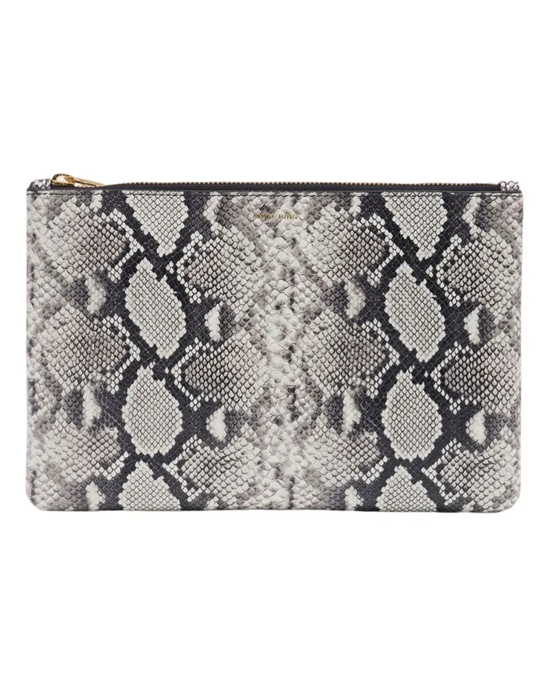 Anine Bing Große Elly Geldbörse  Leder Mehrfarbig Mehrfarbig