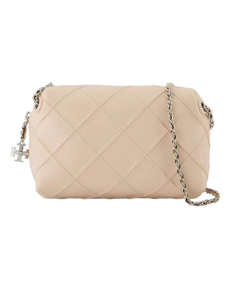 Tory Burch Fleming Small Crossbody  Lederrosa Rosa