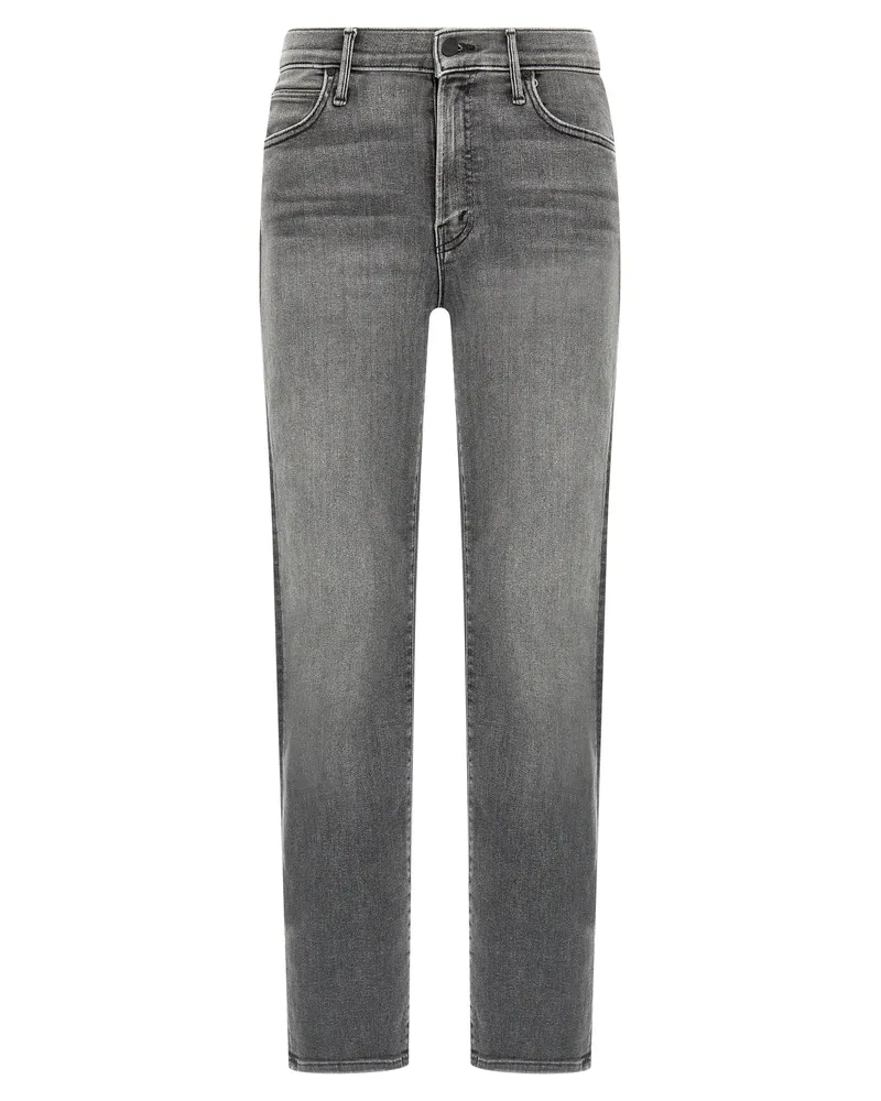 Mother Mutter 'The Pixie Mid Rise Dazzler -Knöchel' Jeans Gray