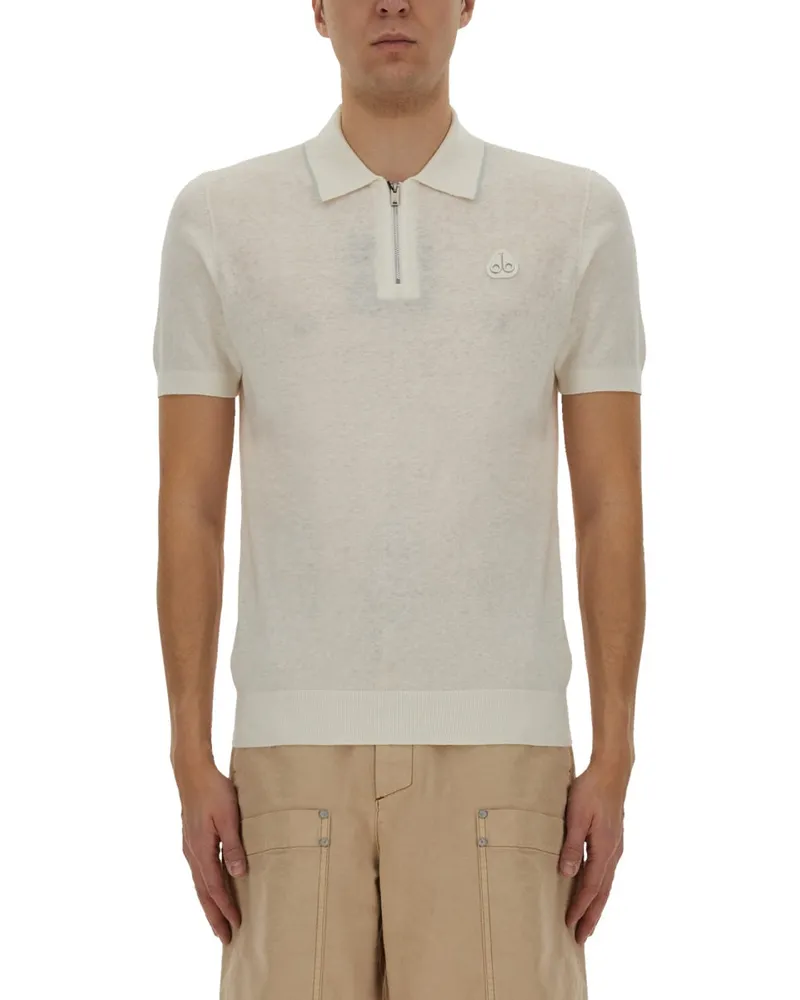 Moose Knuckles Polo "Pavillon White