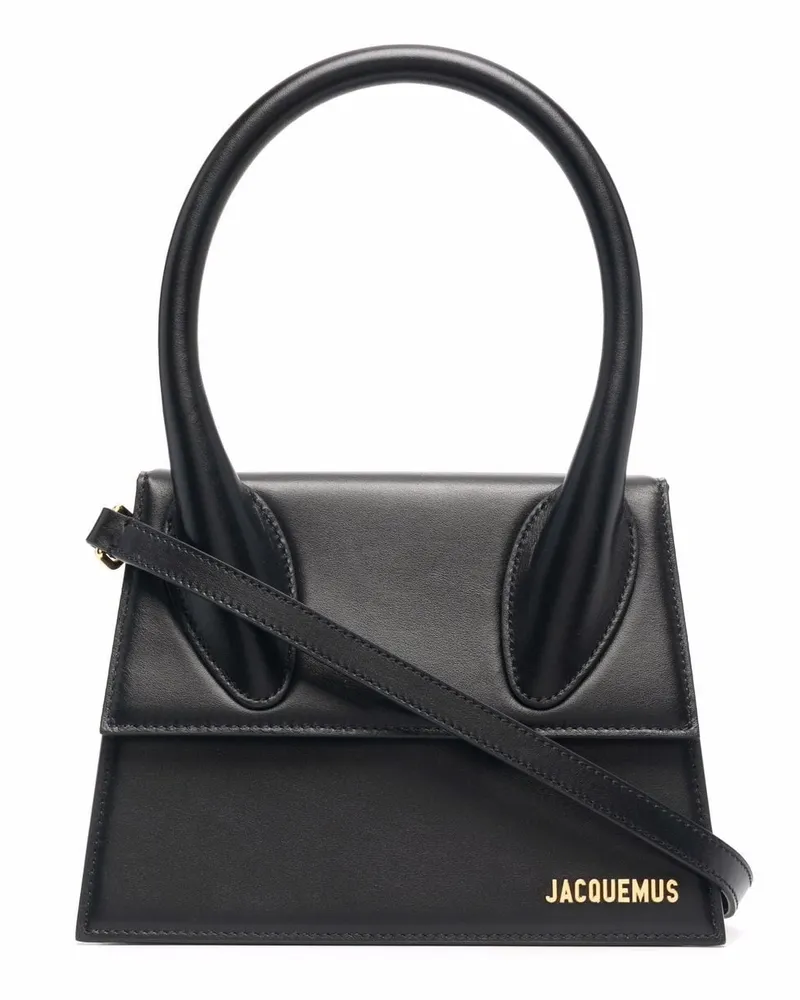 Jacquemus Le Grand Chiquito Lederhandtasche Schwarz