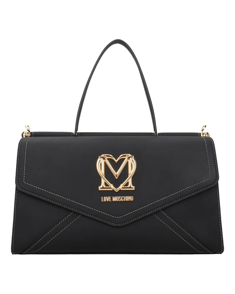 Moschino Damens Handtaschen Polyurethan Schwarz -