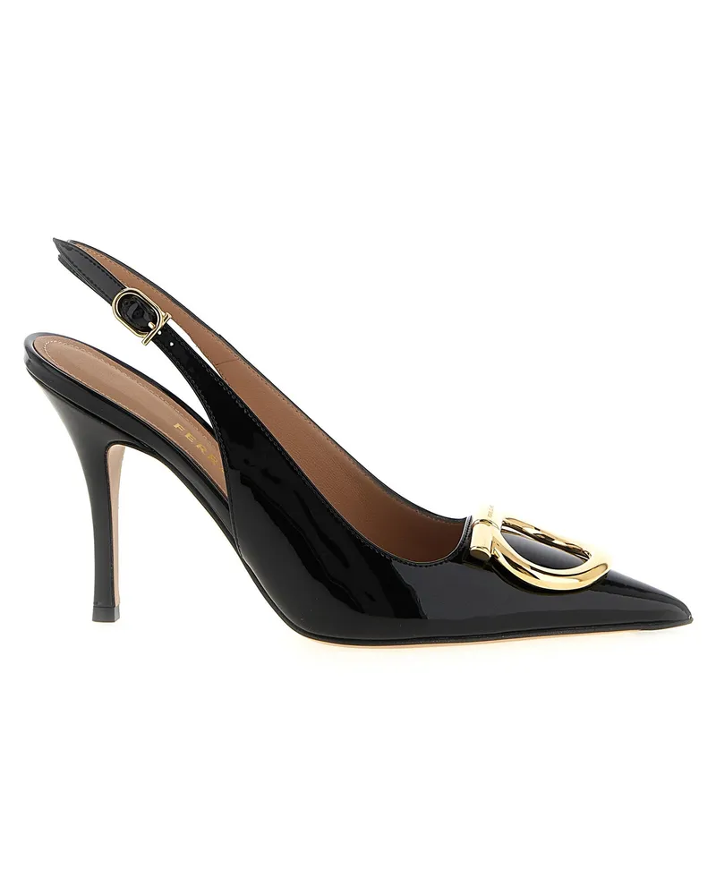 Ferragamo Sara' Slingback Black