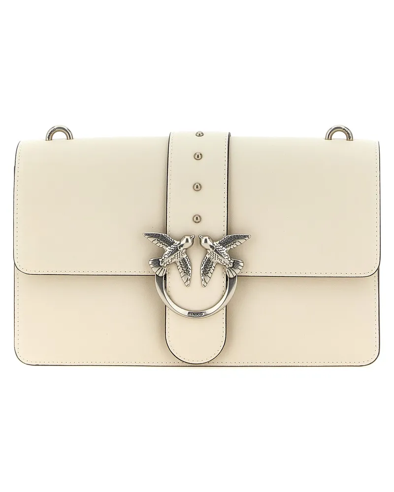 Pinko Love One Classic' Crossbody -Tasche White