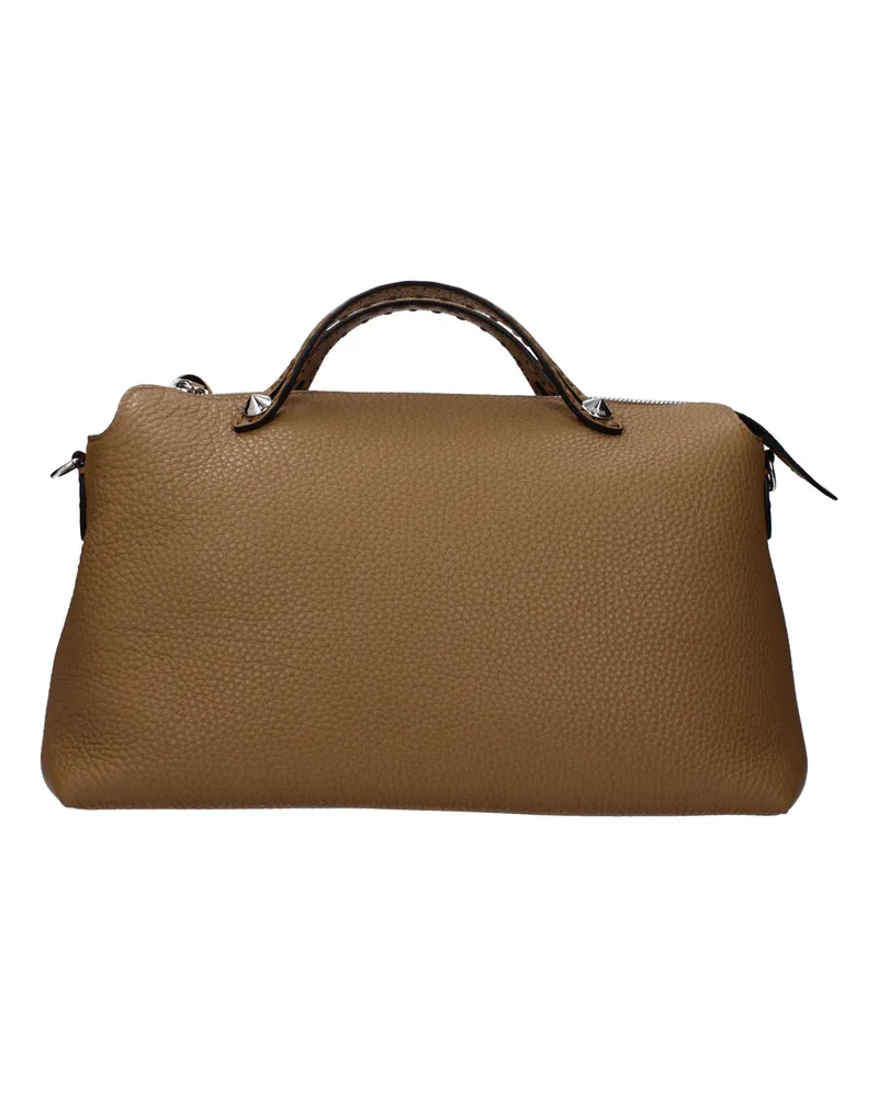 Fendi Handtaschen durch die Art und Weise, wie Frauen Leder beige/Leder -