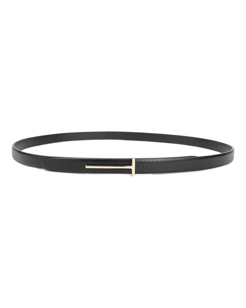 Tom Ford Leder t Bargürtel Black