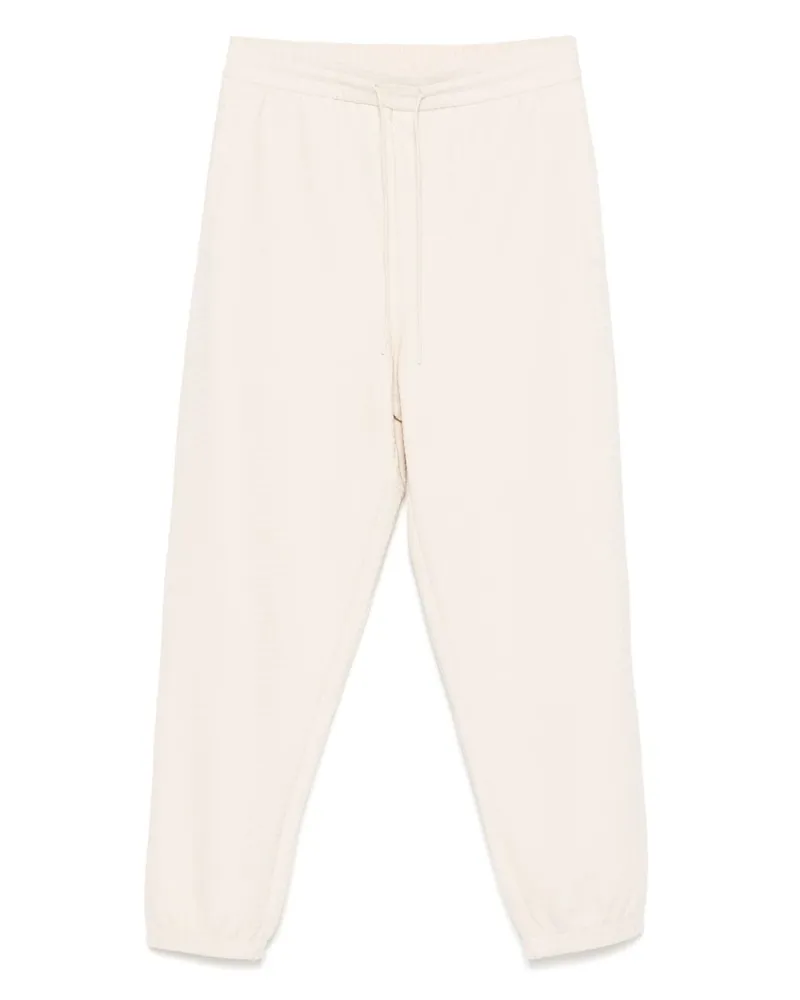 Emporio Armani Allover Logo Jogginghose Beige