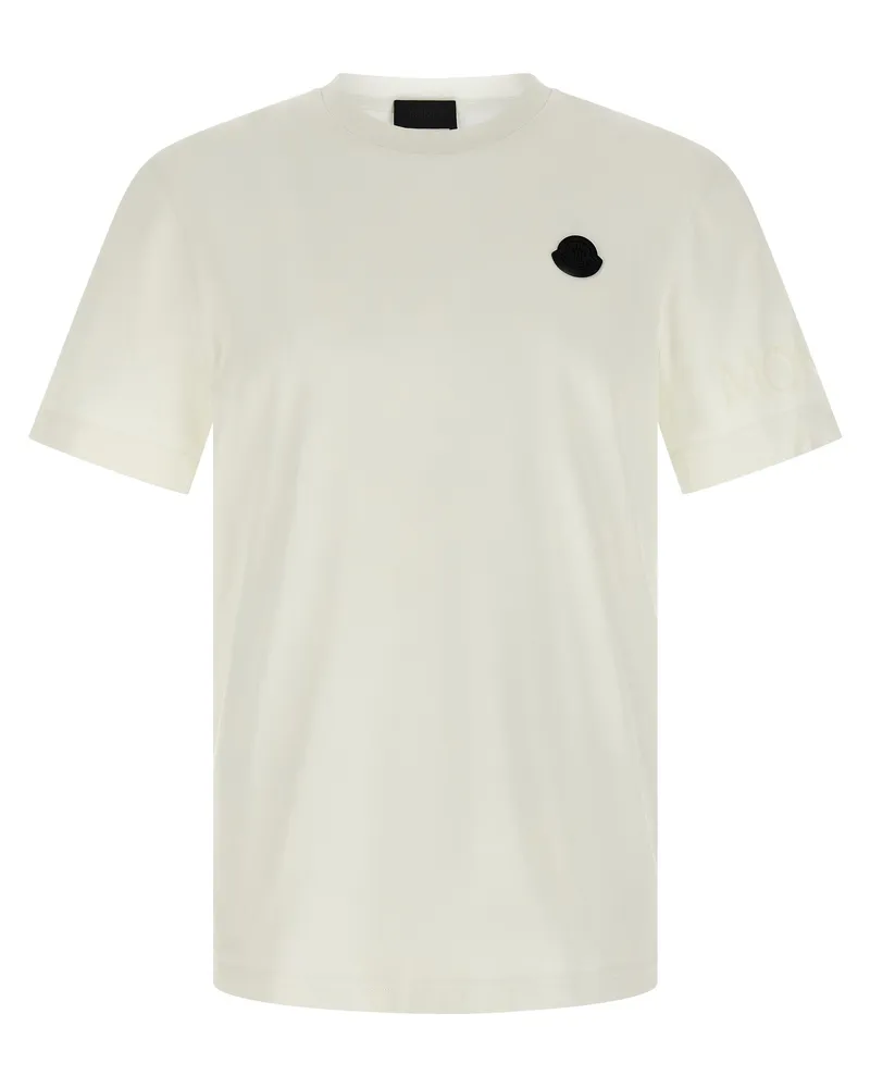 Moncler Logo T -Shirt White