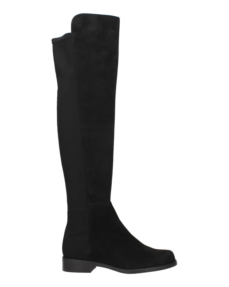 Stuart Weitzman Damens Schwarze Wildlederstiefel -