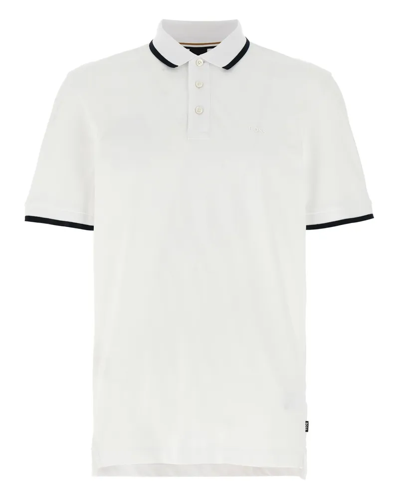 HUGO BOSS Parlay 190' Polo -Shirt White