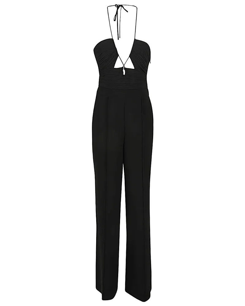 Jonathan Simkhai Gala Cut Out Jumpsuit Black