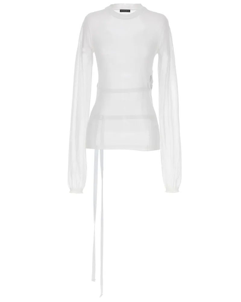 Ann Demeulemeester Ann Demeulemester 'Blion' Pullover White