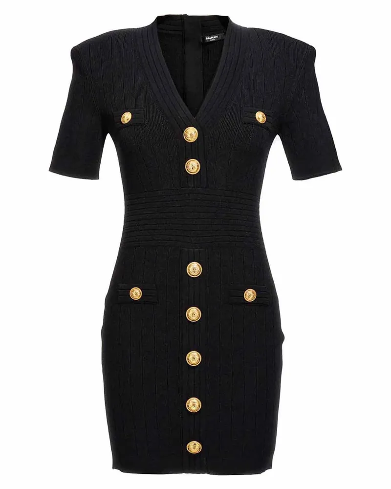 Balmain Chiocciola' Kleid Black