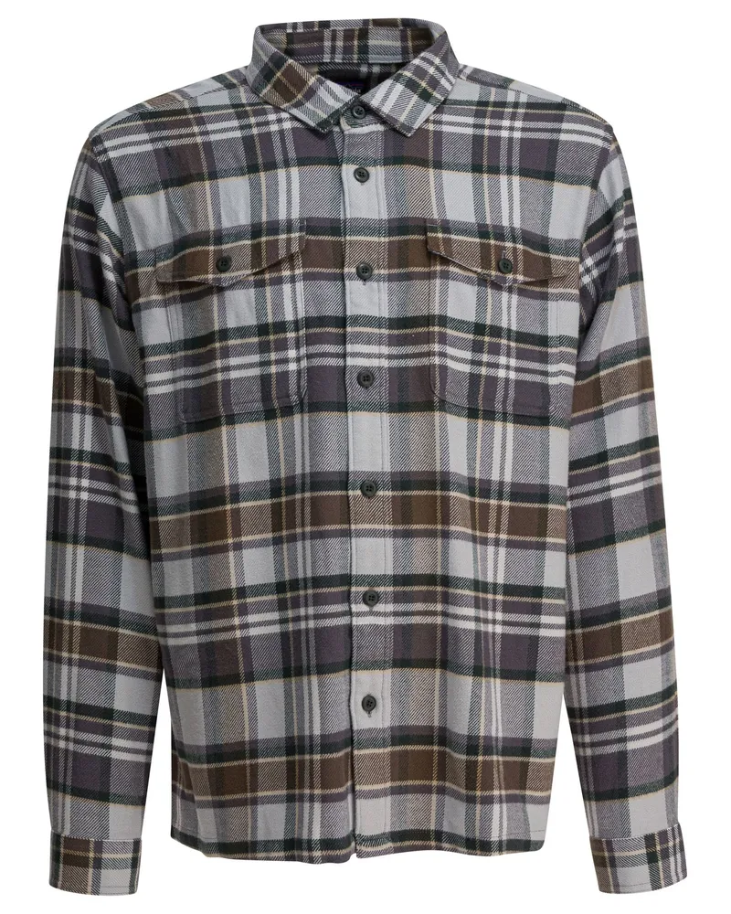 Patagonia Fjord Flannel“-Hemd Grey