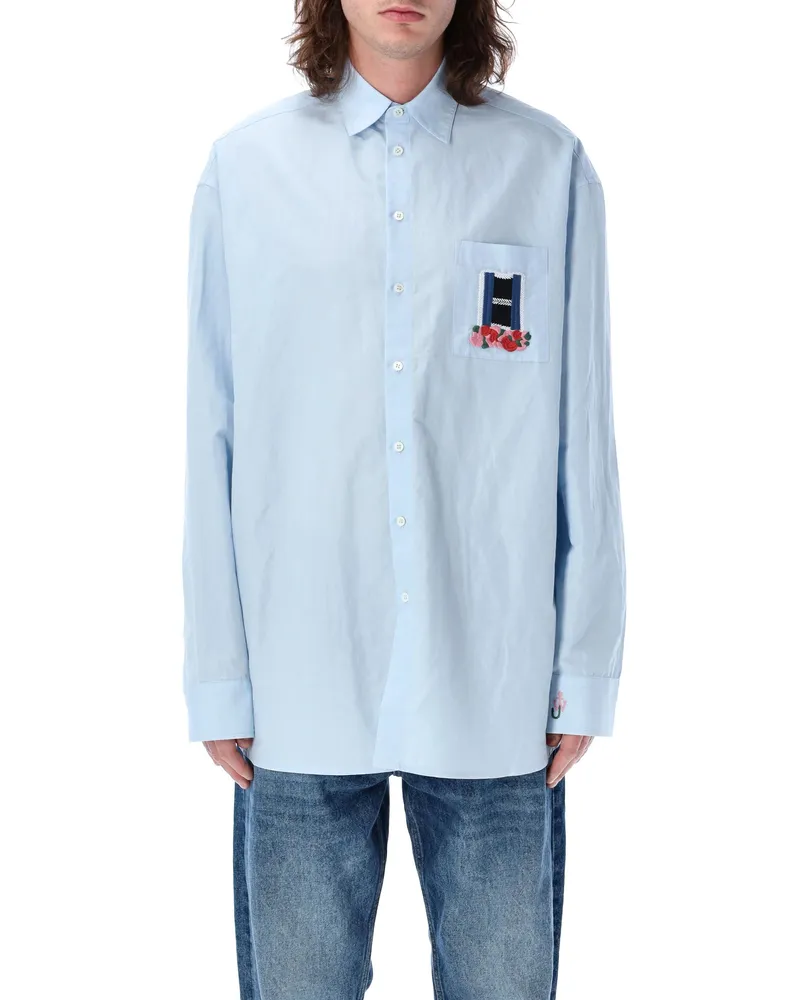 J.W.Anderson JW Anderson T -Shirts und Polos Blau Blue