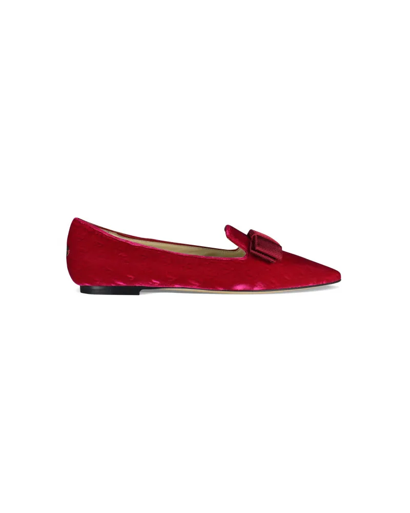 Jimmy Choo Ballerinas Gala Pink