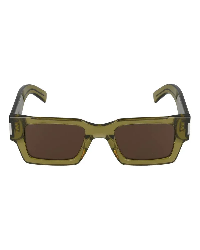 Saint Laurent Sonnenbrille  SL 572 008 Grün grünes Braun /22/145 008
