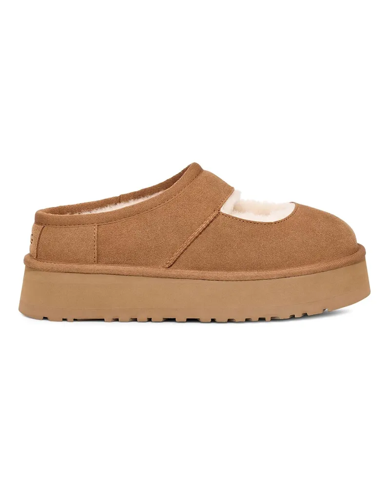 UGG flache Schuhe Chestnut