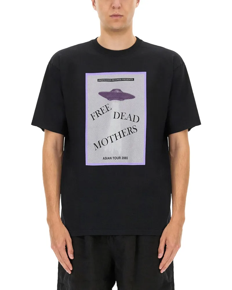 Undercover T -Shirt mit Druck Black