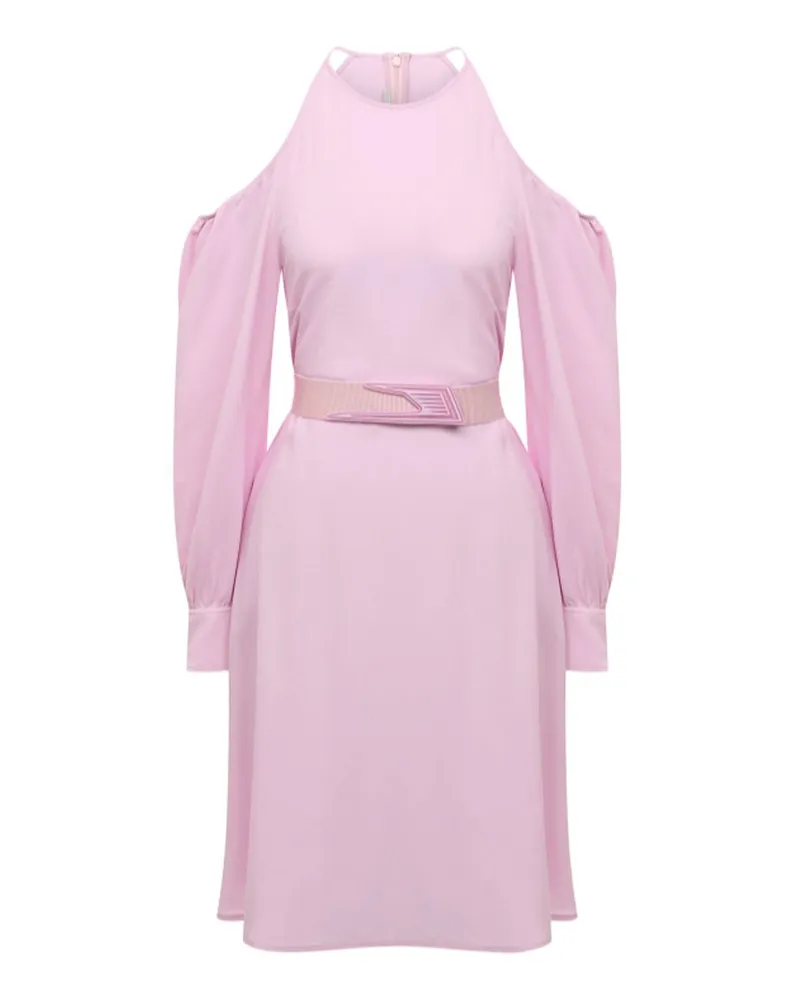 Stella McCartney Cut Schultern Kleid Rosa