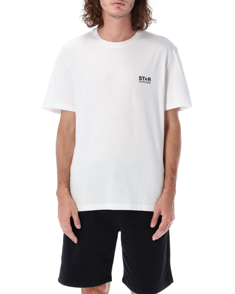 Golden Goose Golden Gans T -Shirts und Polos weiß White