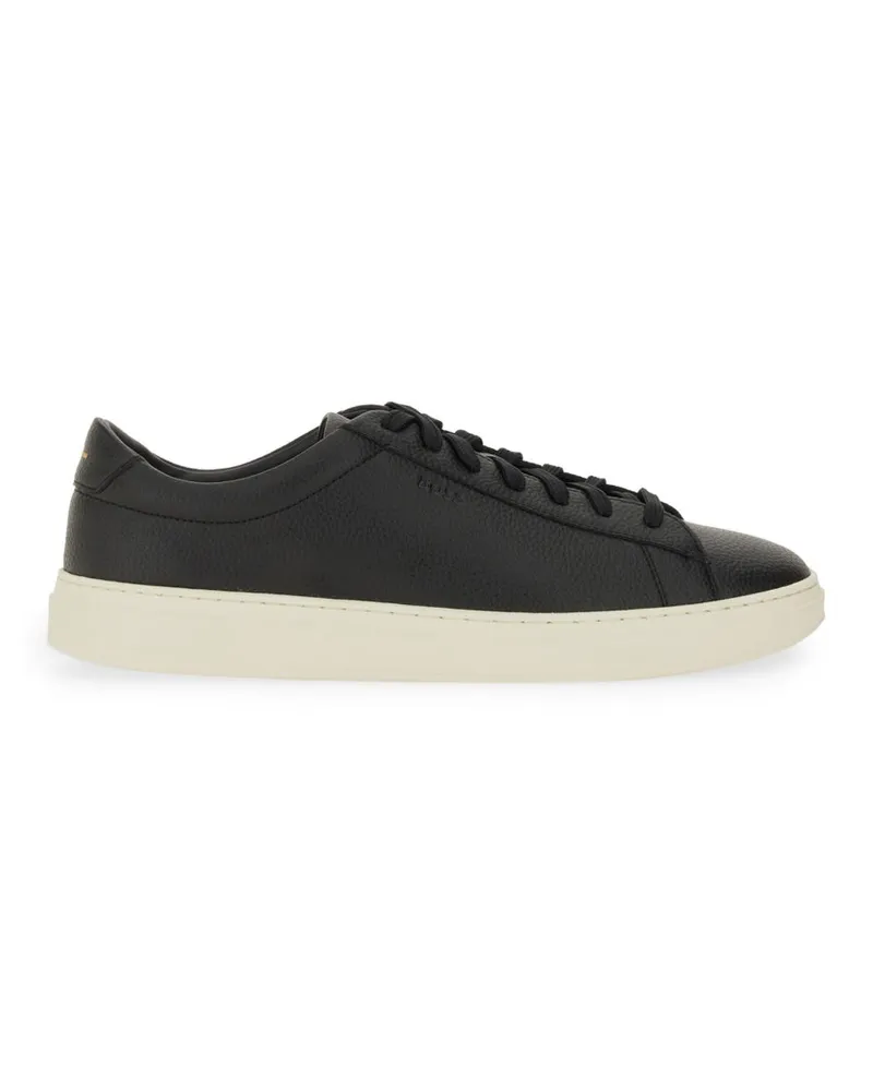 HUGO BOSS Körner -Leder -Sneaker Black