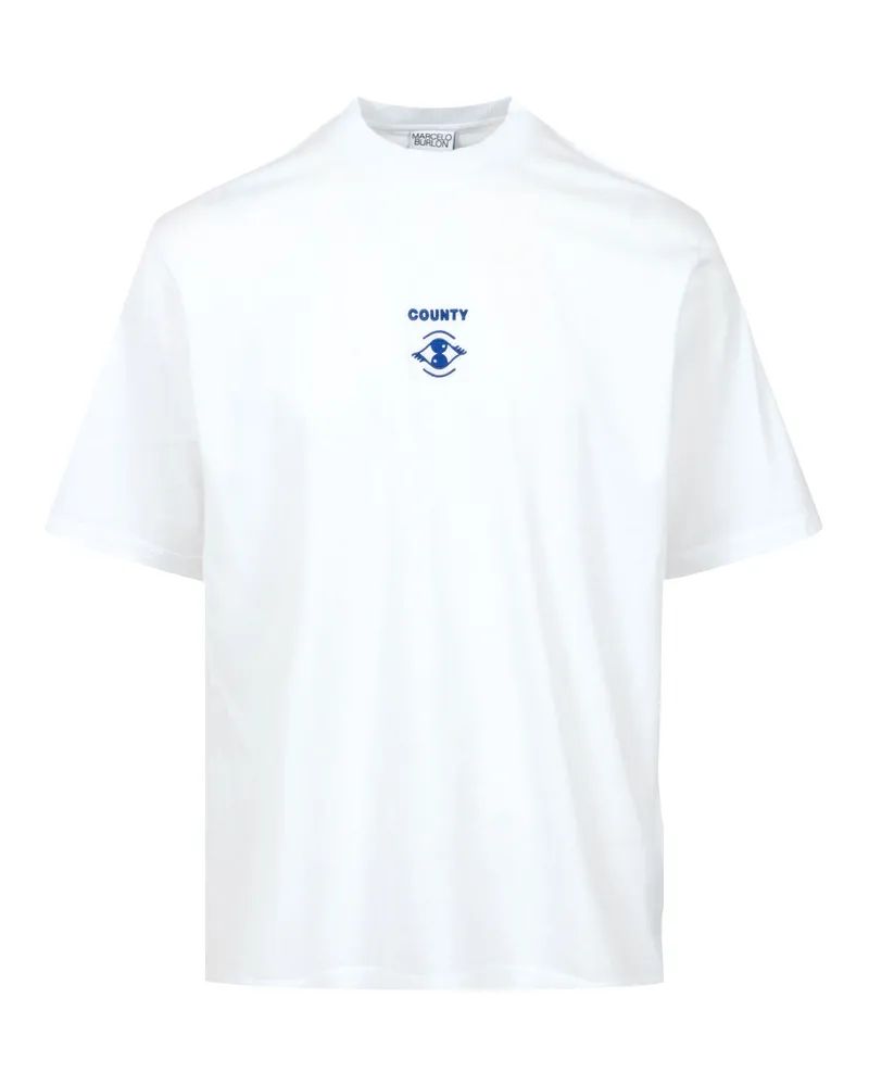 Marcelo Burlon | County of Milan T -Shirts und Polos White White