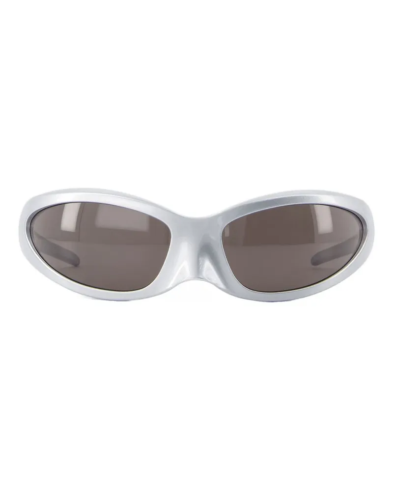 Balenciaga BB0251S Sonnenbrille  Acetat Silber Silver