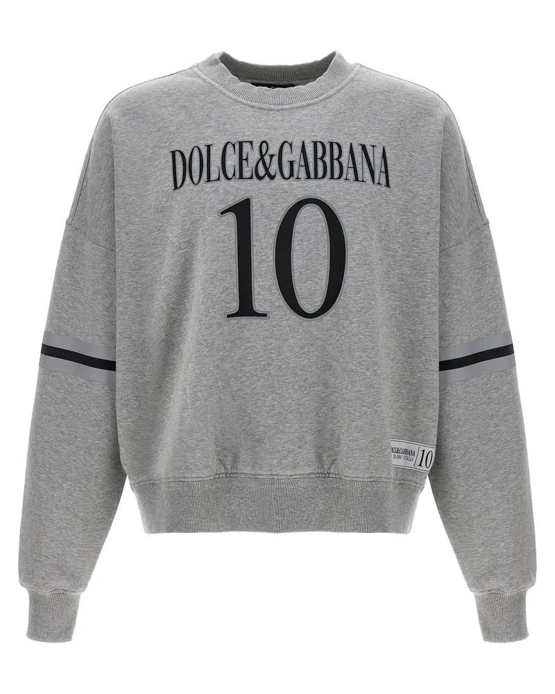 Dolce & Gabbana 10' Sweatshirt Gray