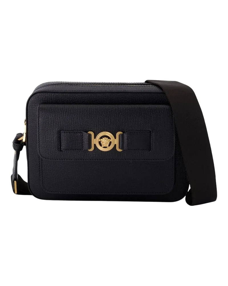 Versace Crossbody Ziegenleder Crossbody  Leder schwarz Schwarz